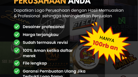 Jasa Desain Logo Brand di Kota Bandung